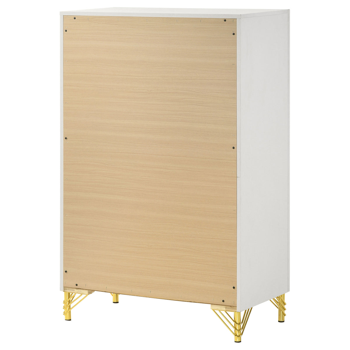Lucia 5-drawer Bedroom Chest of Drawers - White