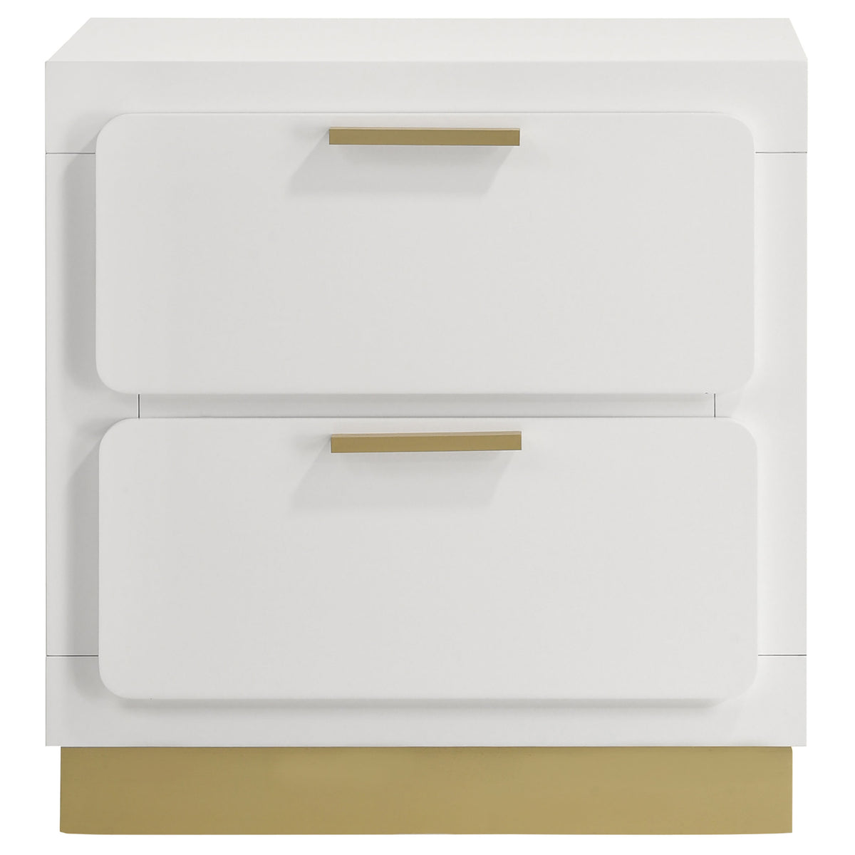 Caraway 2-drawer Nightstand - White