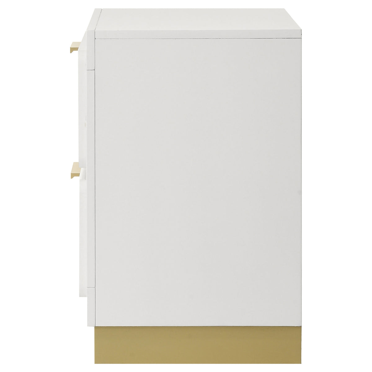Caraway 2-drawer Nightstand - White