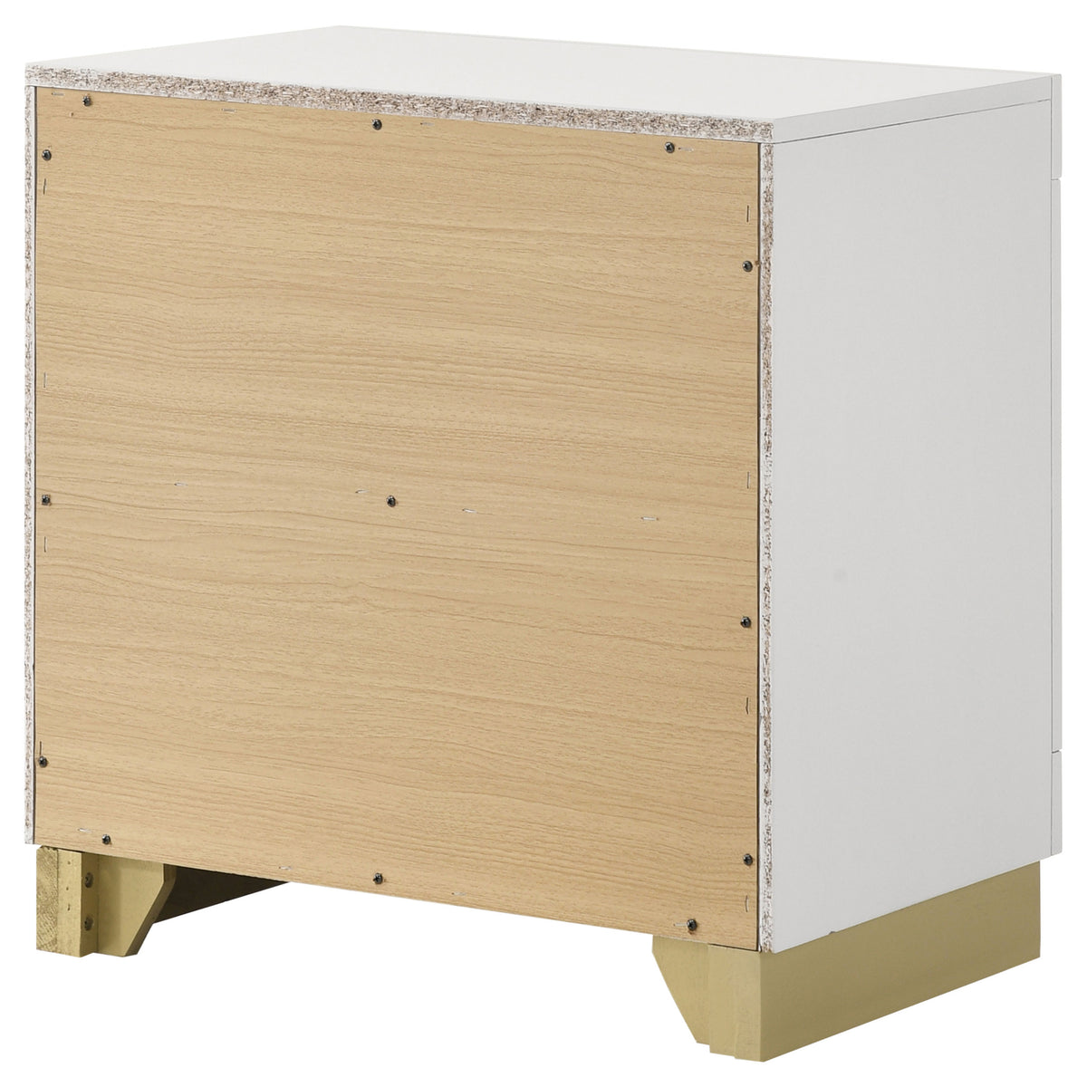 Caraway 2-drawer Nightstand - White