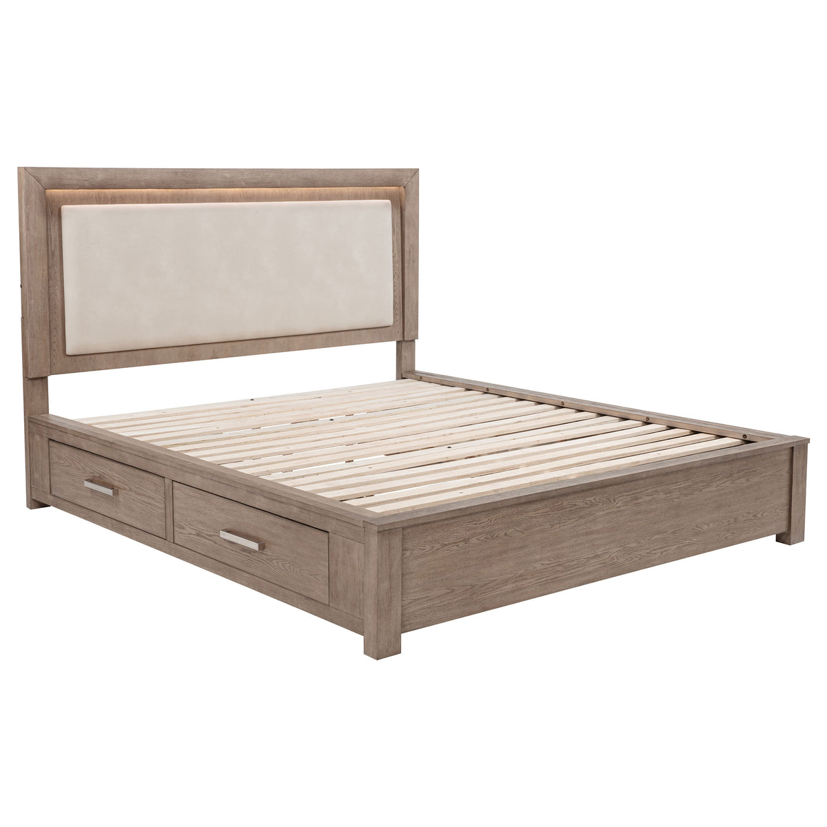 Kenora 4-piece Bedroom Set Barley Brown - Eastern King