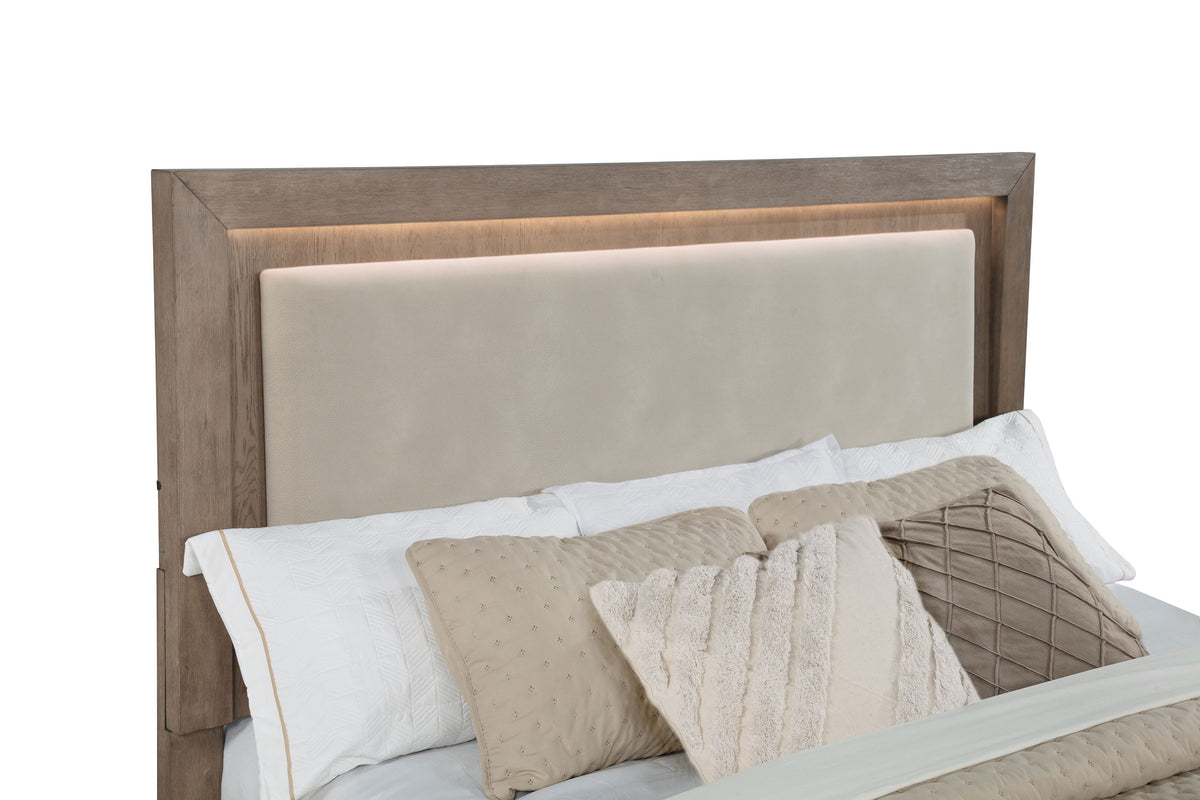 Kenora 4-piece Bedroom Set Barley Brown - California King