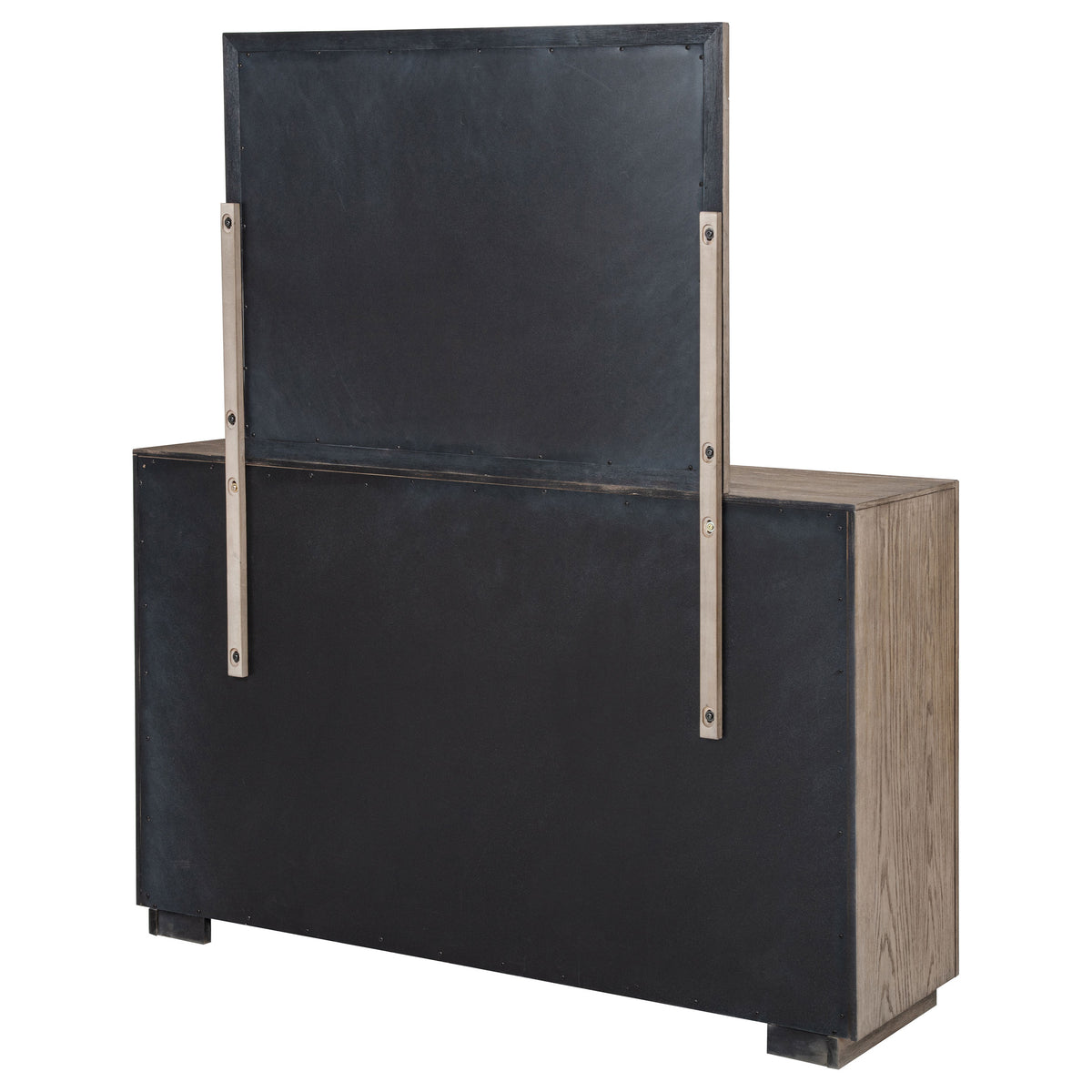 Kenora 6-drawer Dresser Barley Brown - With Mirror