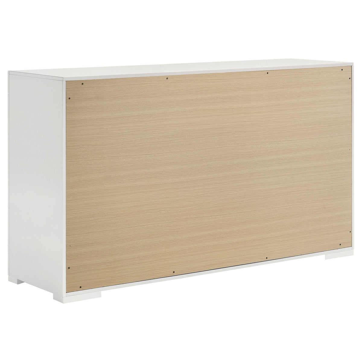 Ives 4-piece Bedroom Set High Gloss - Queen, White High Gloss