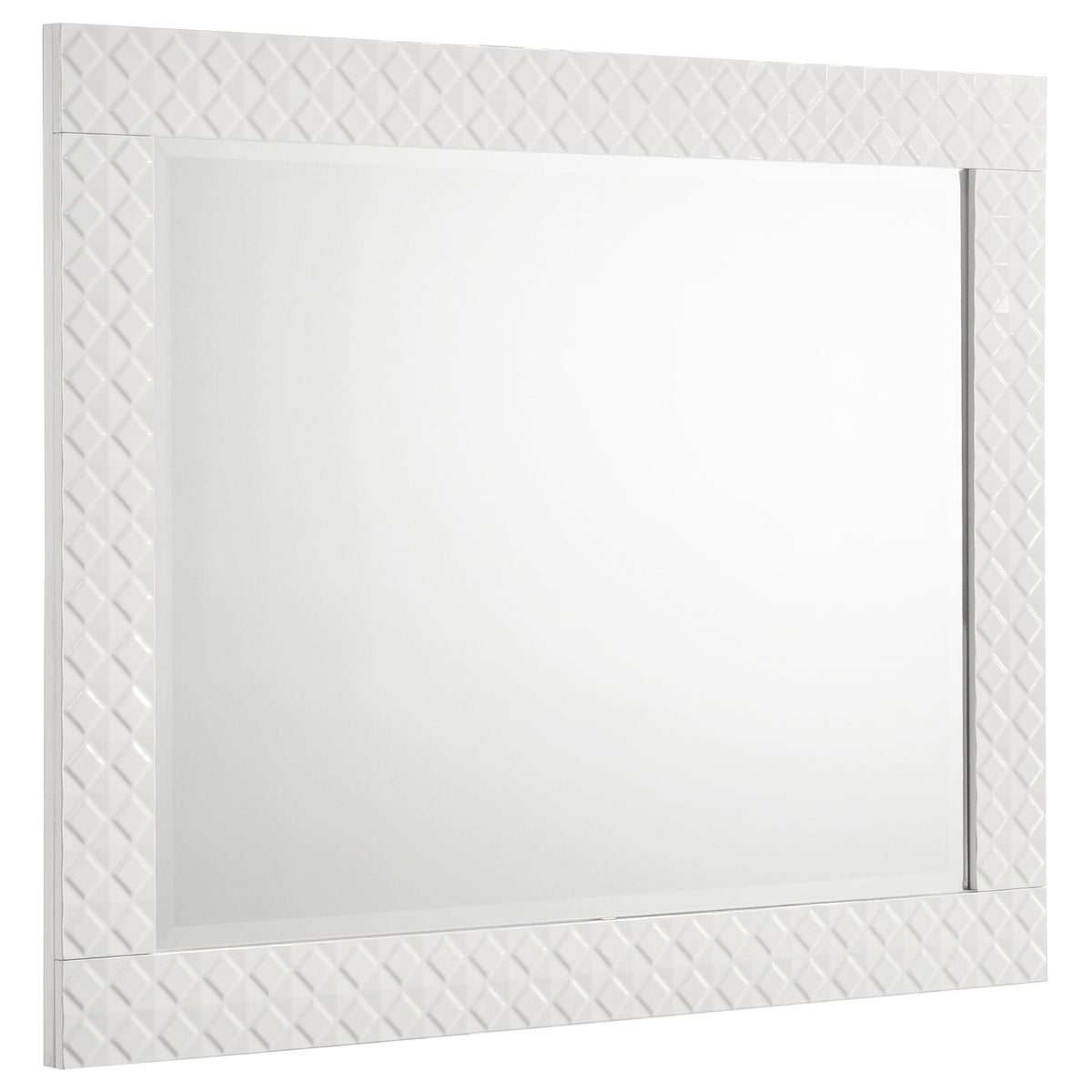 Ives 4-piece Bedroom Set High Gloss - Queen, White High Gloss