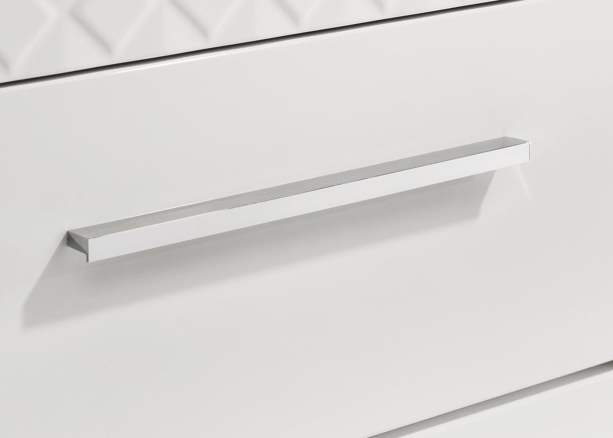 Ives 4-piece Bedroom Set High Gloss - Queen, White High Gloss