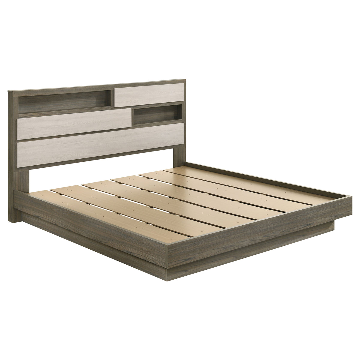 Fenwick 4-piece Bedroom Set Grey Oak - Eastern King