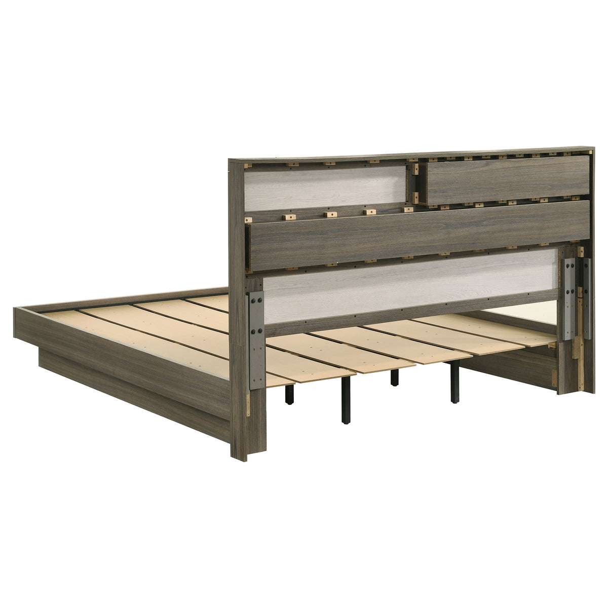 Fenwick 4-piece Bedroom Set Grey Oak - Eastern King