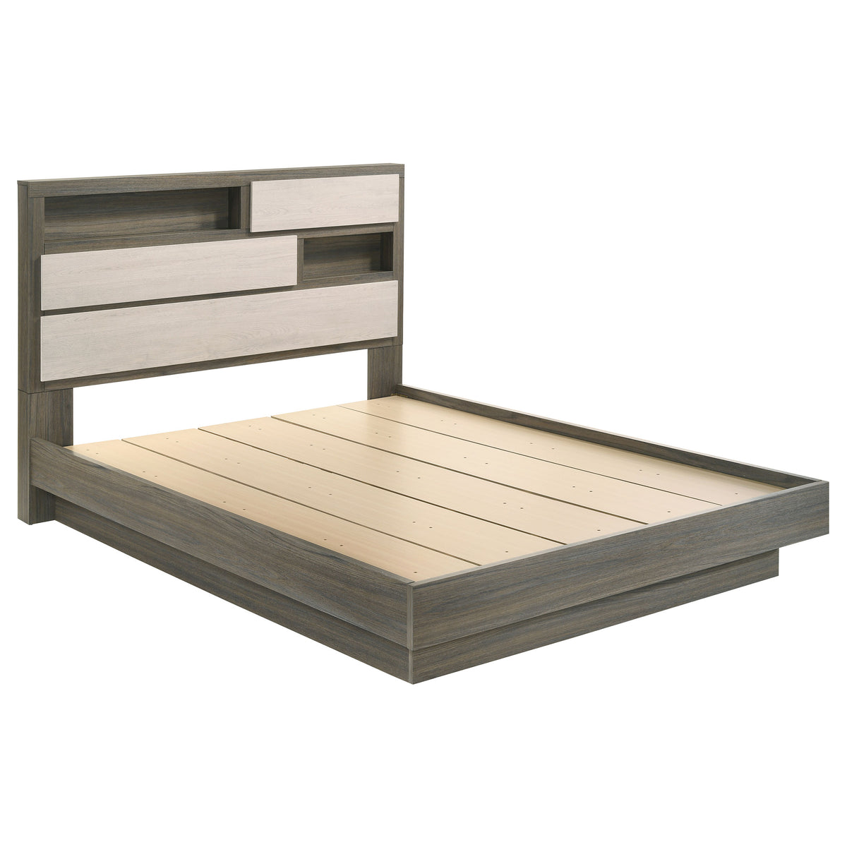 Fenwick 4-piece Bedroom Set Grey Oak - Queen