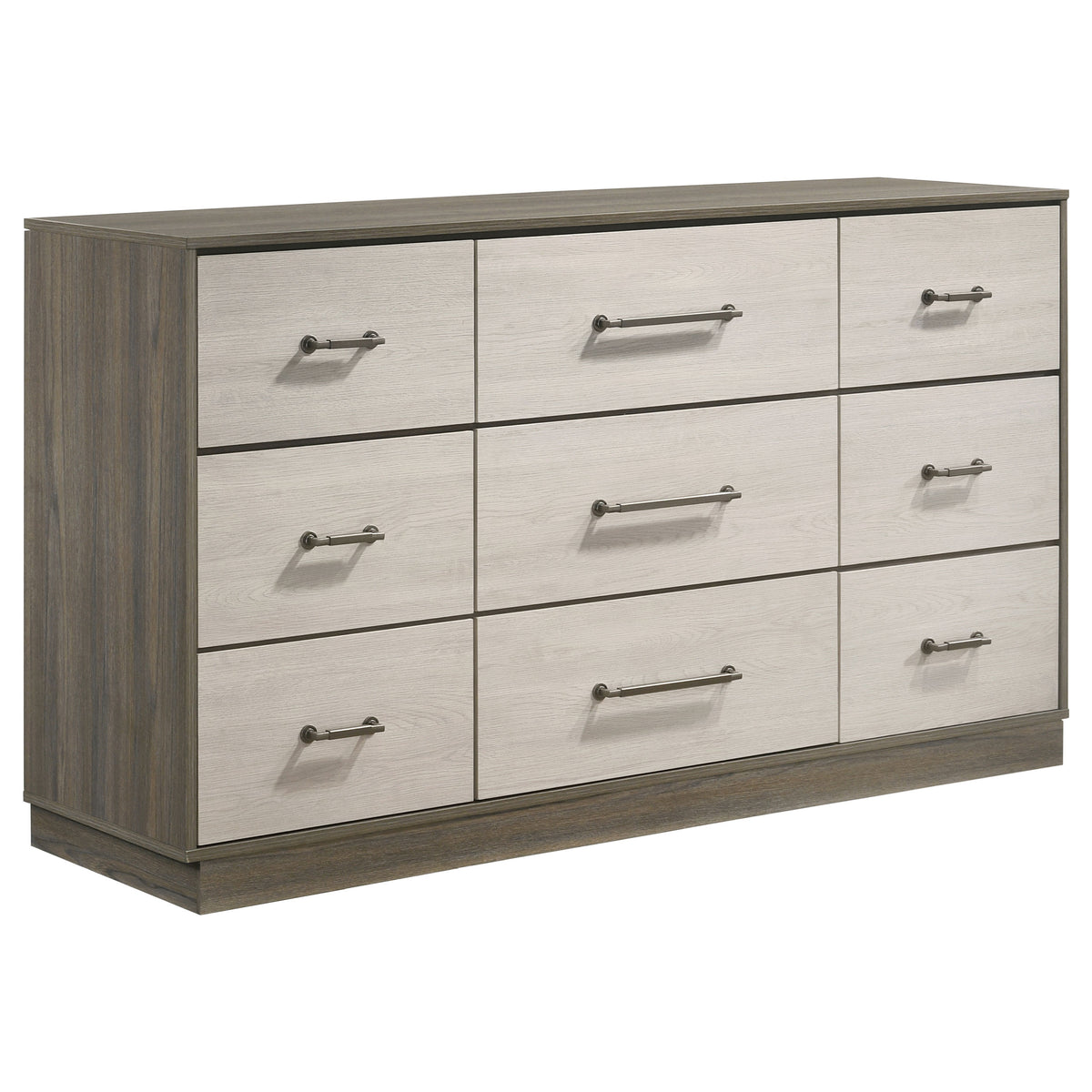 Fenwick 4-piece Bedroom Set Grey Oak - Queen
