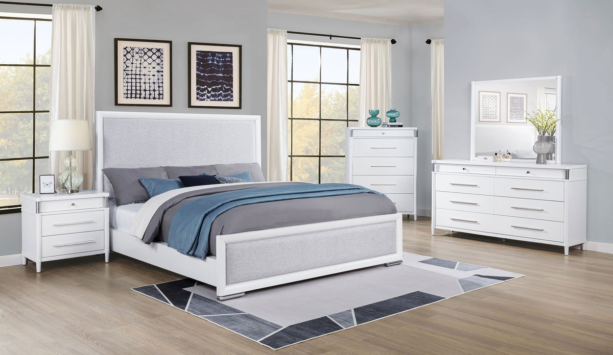 Gracemont 5-piece Bedroom Set White - Eastern King