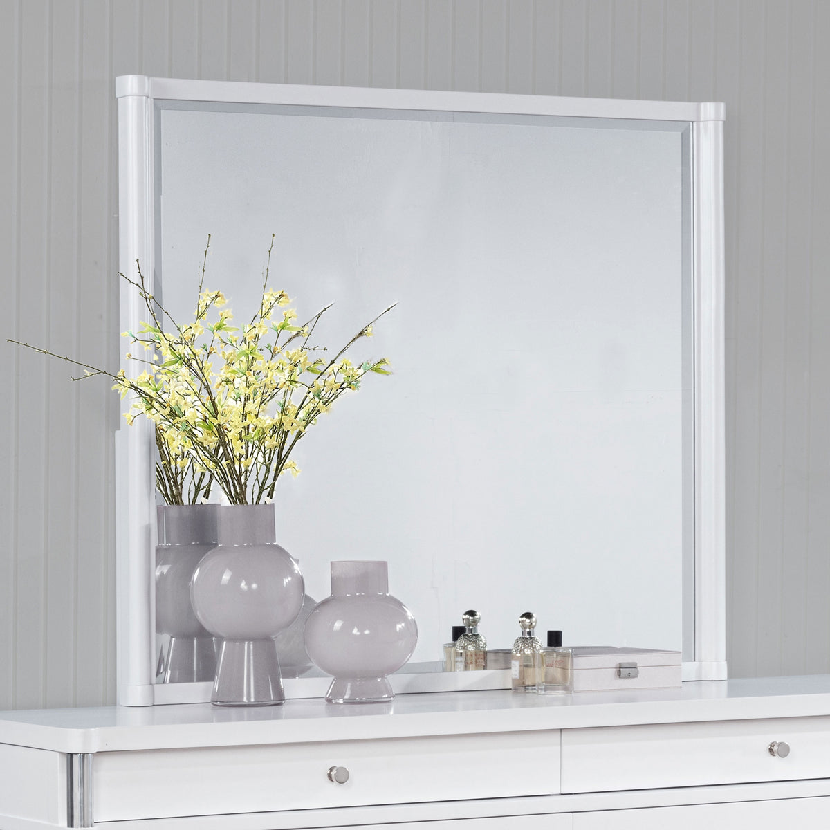 Gracemont Dresser Mirror White