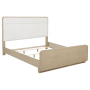 Ladera 56-inch Panel Bed Light Elm - Eastern King