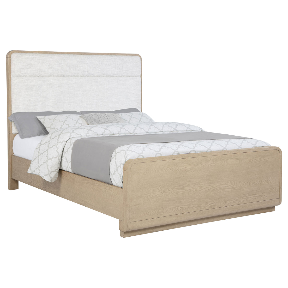 Ladera 56-inch Panel Bed Light Elm - Queen