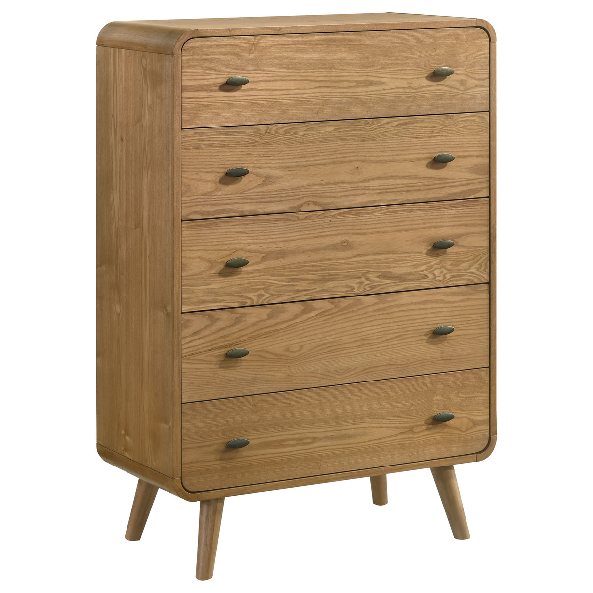 Robyn 5-piece Bedroom Set - Eastern King, Light Ash