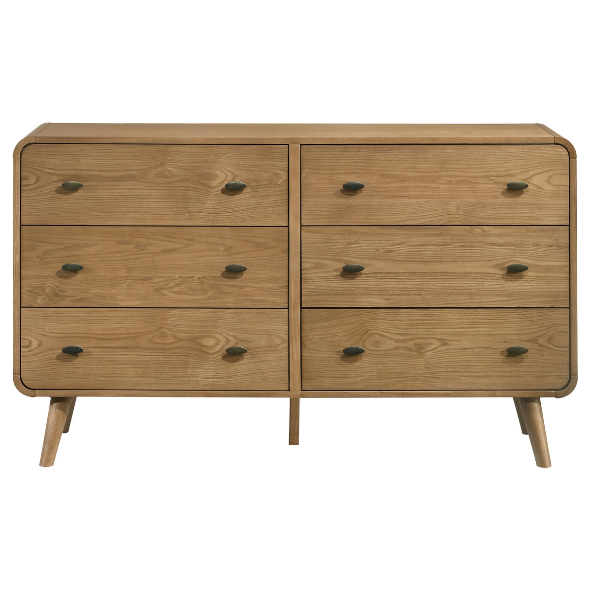 Robyn 6-drawer Dresser - Light Ash, Without Mirror