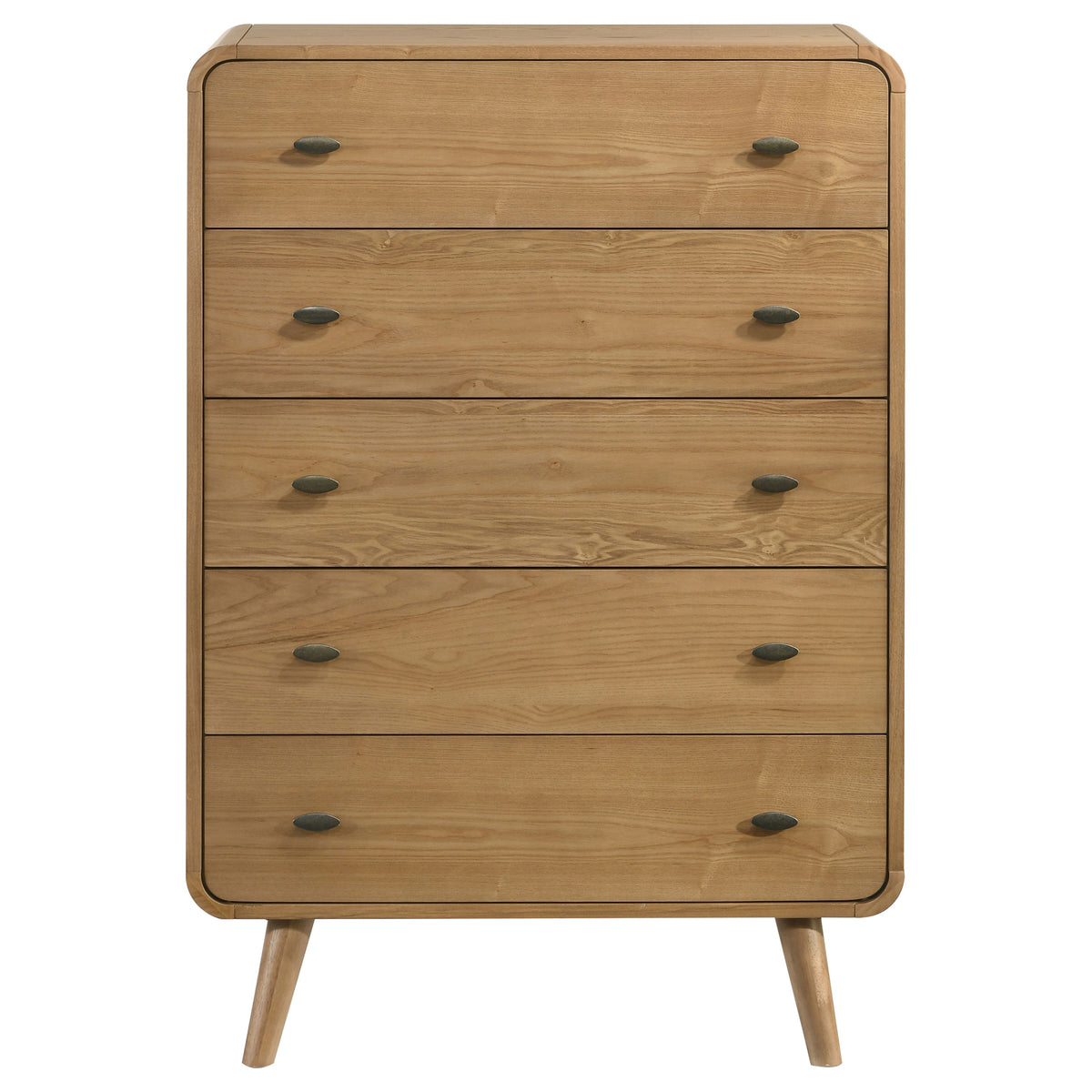 Robyn 5-drawer Bedroom Chest of Drawers - Light Ash