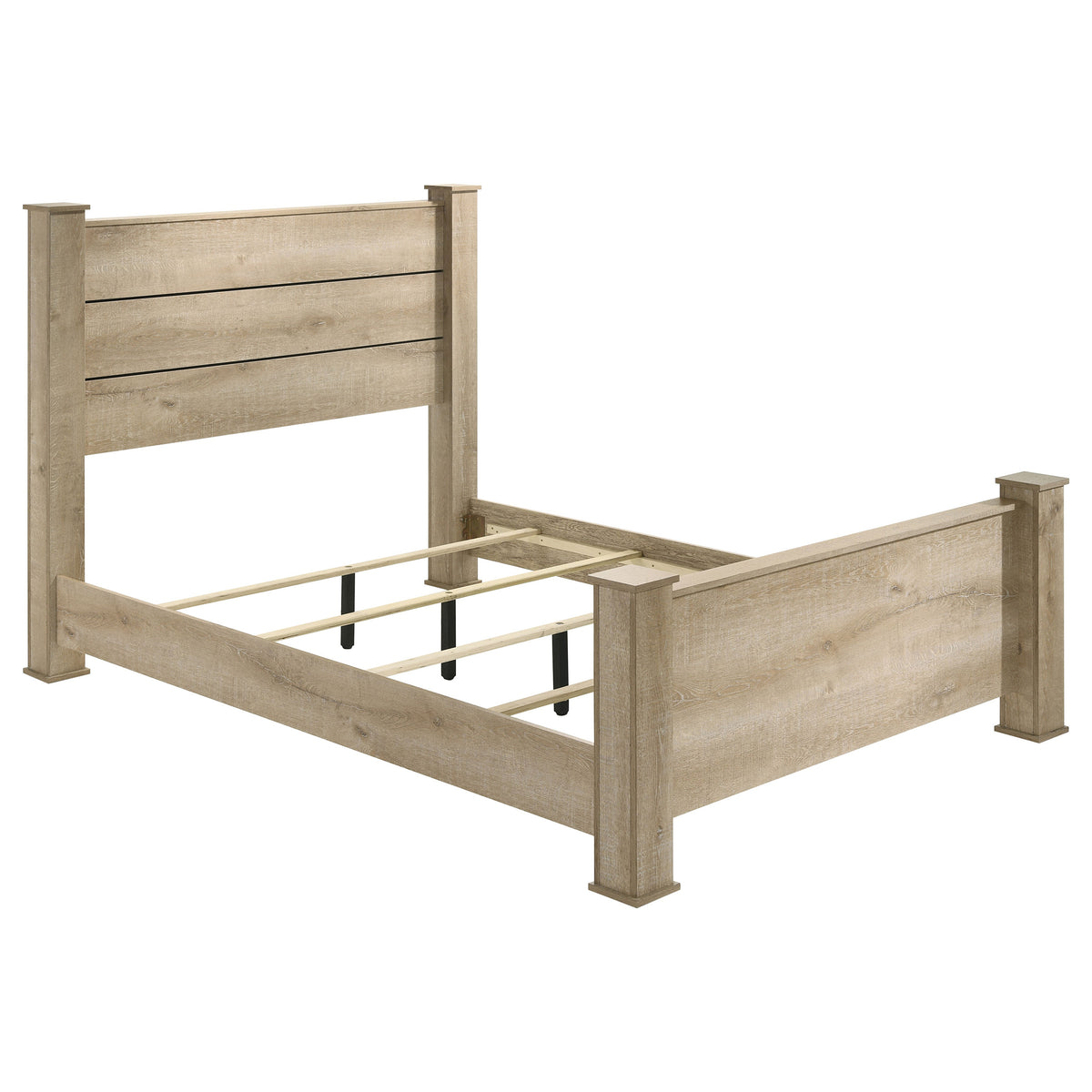 Oakglen 4-piece Bedroom Set Weathered Oak - Eastern King