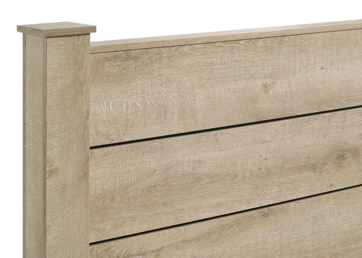 Oakglen 4-piece Bedroom Set Weathered Oak - Queen
