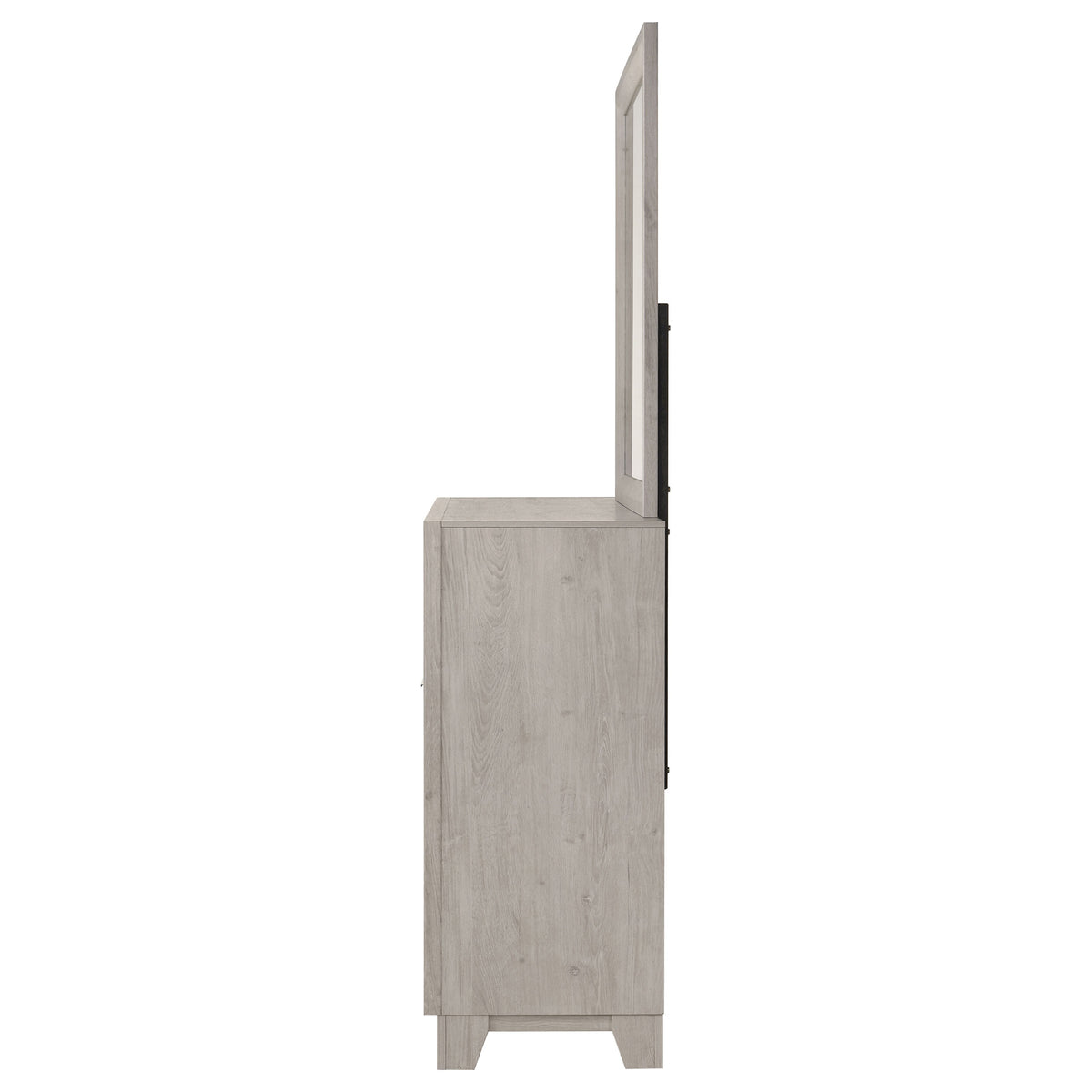 Farre 6-drawer Dresser - Washed Grey, With Mirror