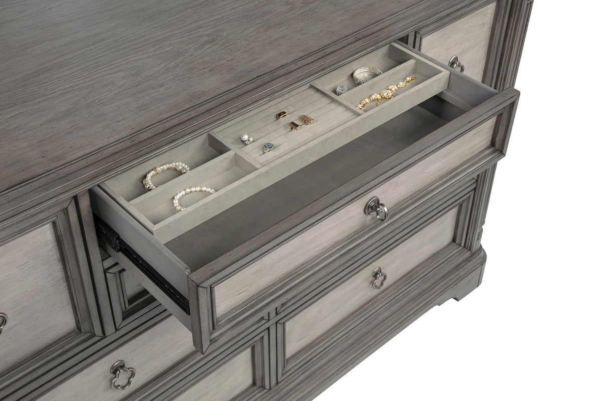 Cresswell 5-piece Bedroom Set Weathered Taupe - California King