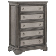 Cresswell 5-drawer Chest of Drawers Weathered Taupe