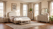 Lucaire 5-piece Bedroom Set Sandstone - Eastern King