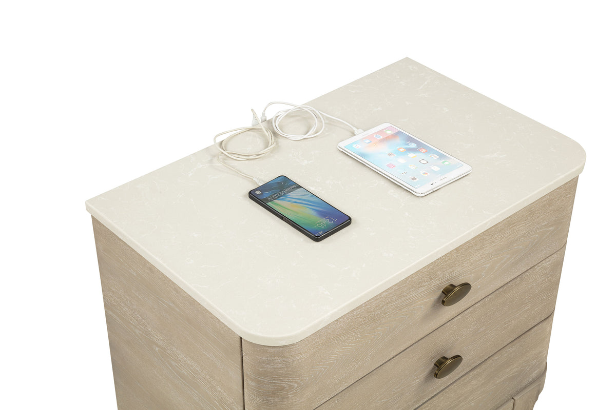 Lucaire 5-piece Bedroom Set Sandstone - Queen