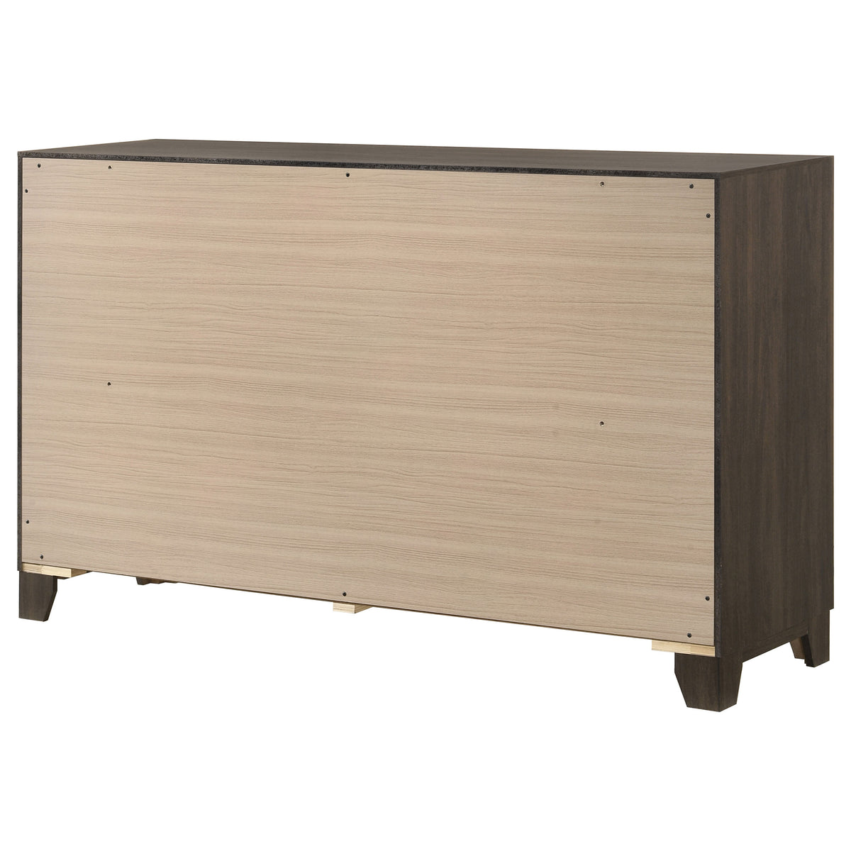 Farre 6-drawer Dresser - Dark Brown, Without Mirror