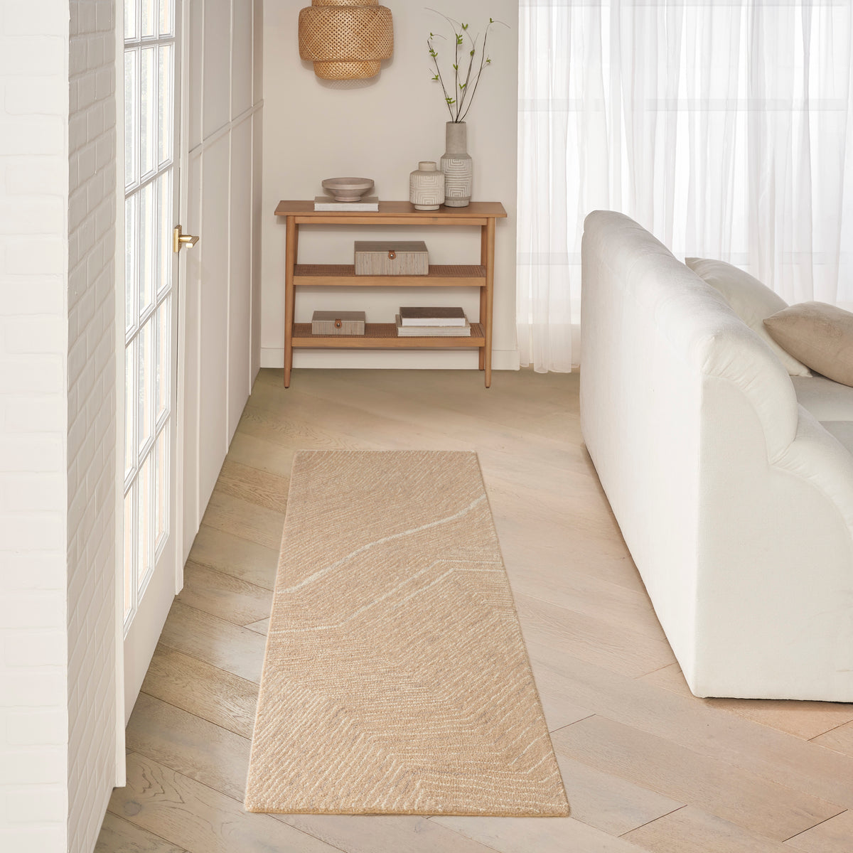 Pure Angles ANG01 Camel Rug - room scene