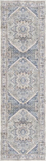 Vintage Home VNH01 Beige Blue Rug - Runner
