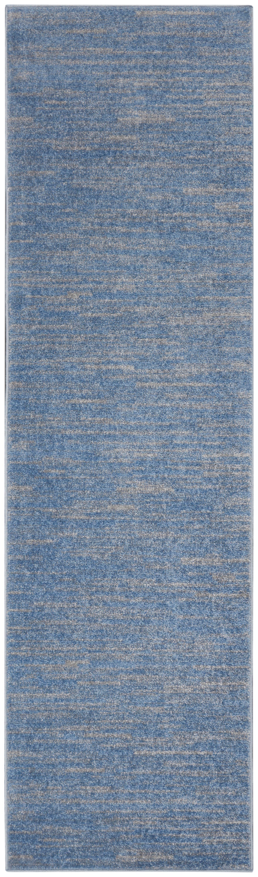 Nourison Essentials NRE01 Blue Grey Rug - Runner