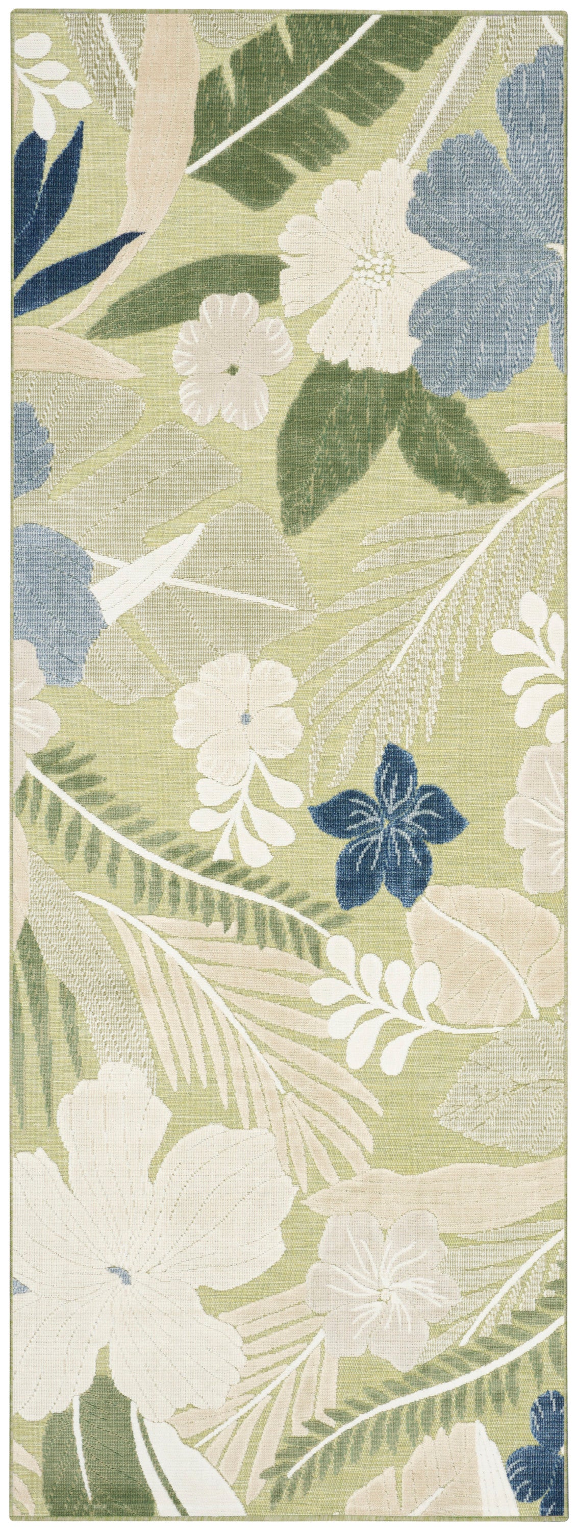 Suncoast SNC01 Green Blue Rug - Runner