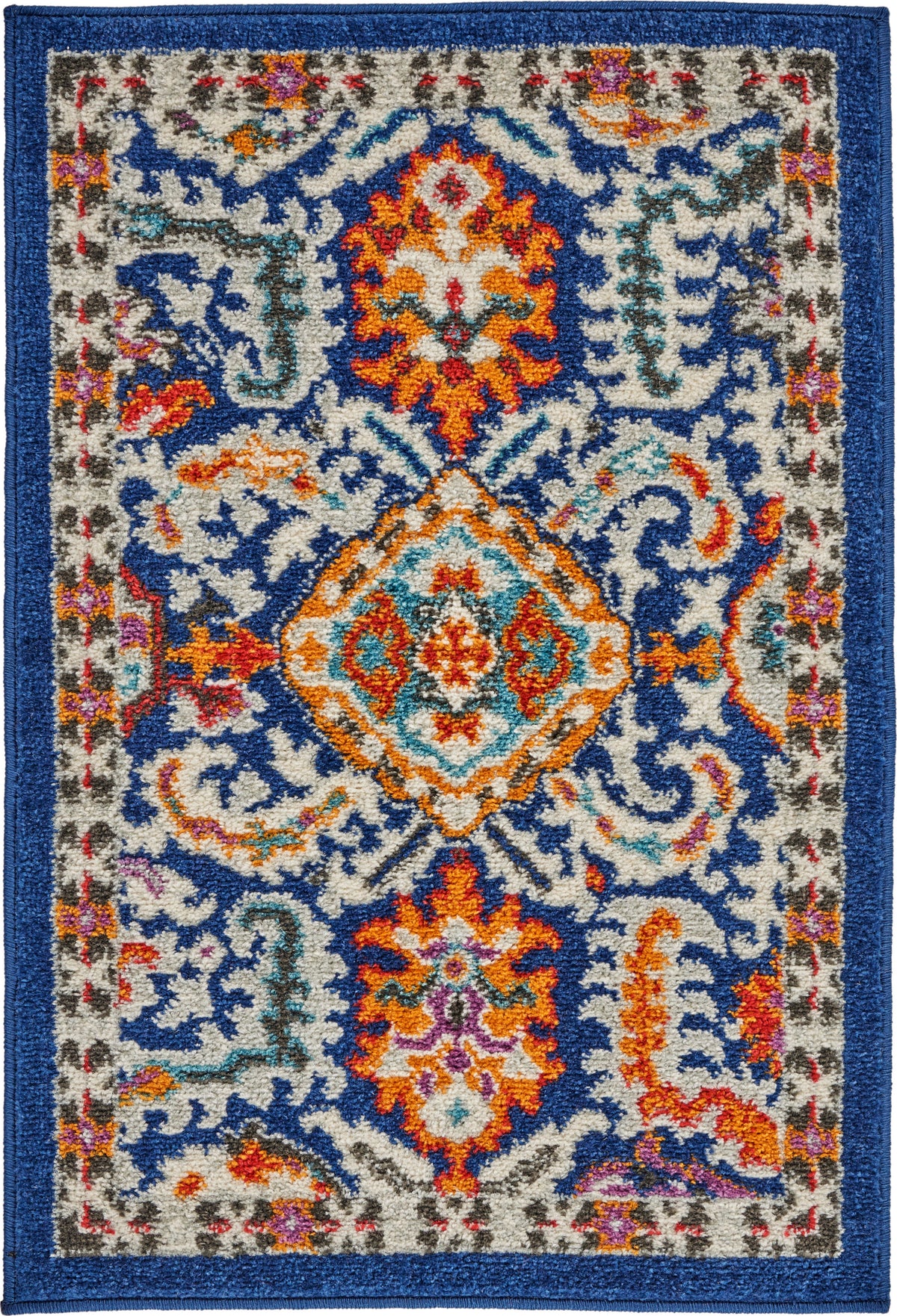 Passion PSN32 Blue Multicolor Rug - Rectangle