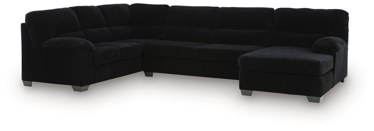 SimpleJoy 3-Piece Sectional with Chaise
