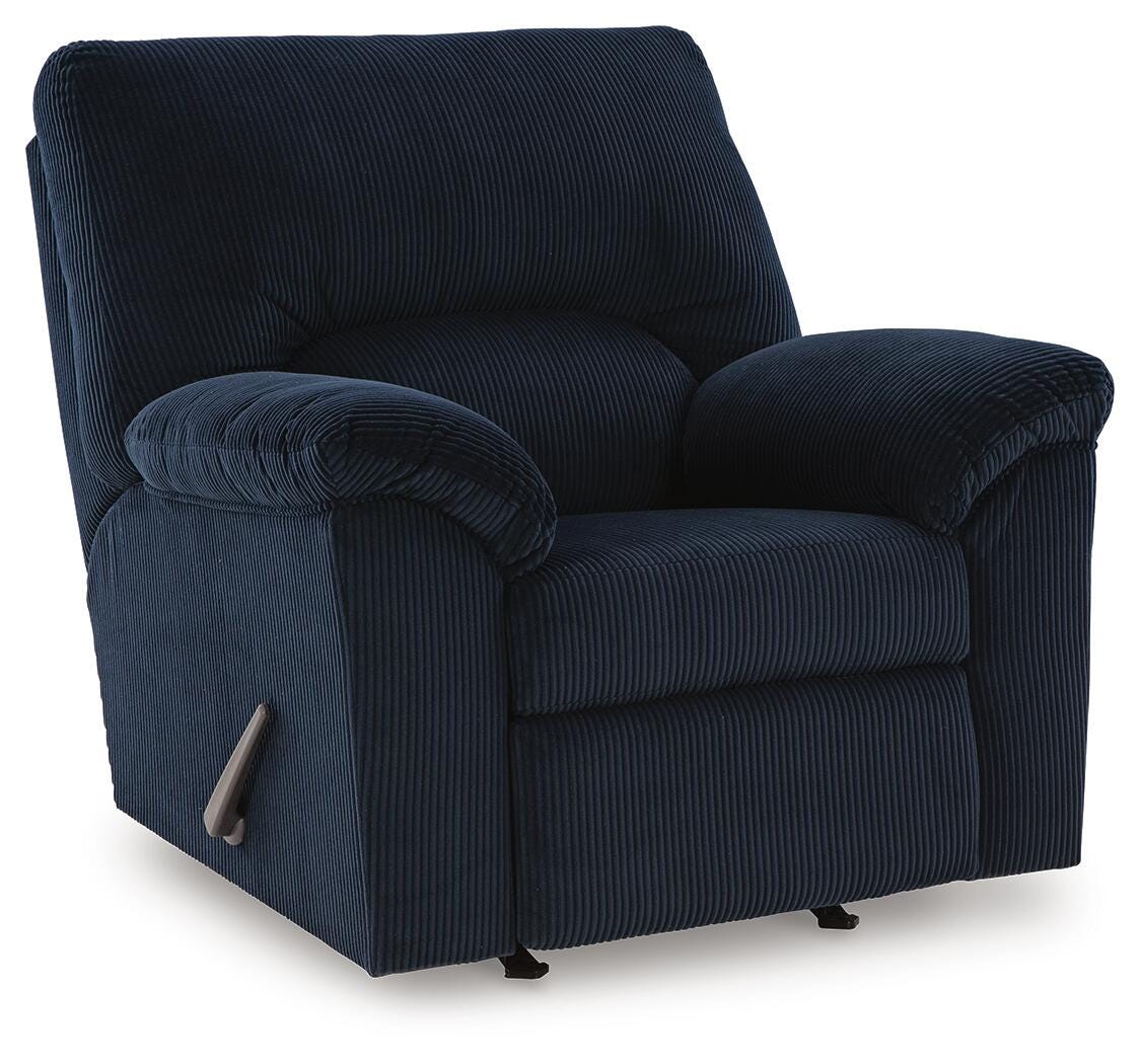 SimpleJoy Rocker Recliner Velvet Chenille