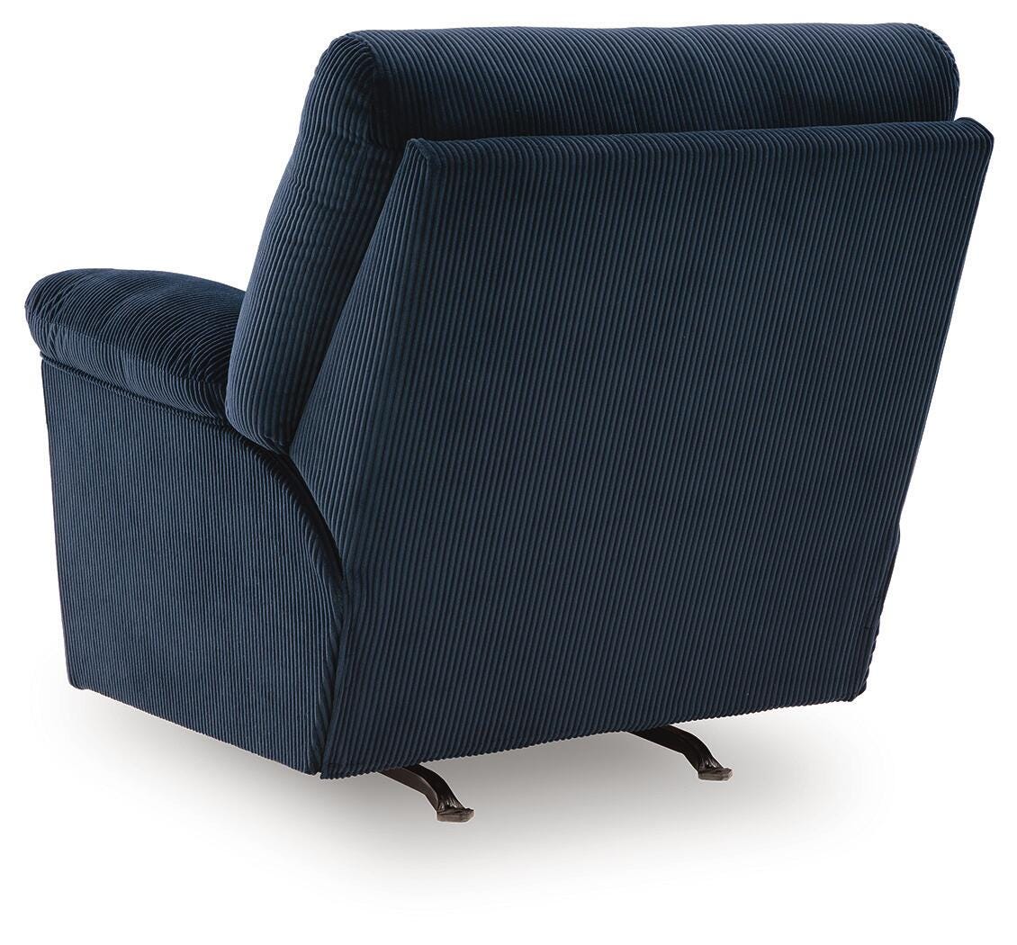 SimpleJoy Rocker Recliner Velvet Chenille
