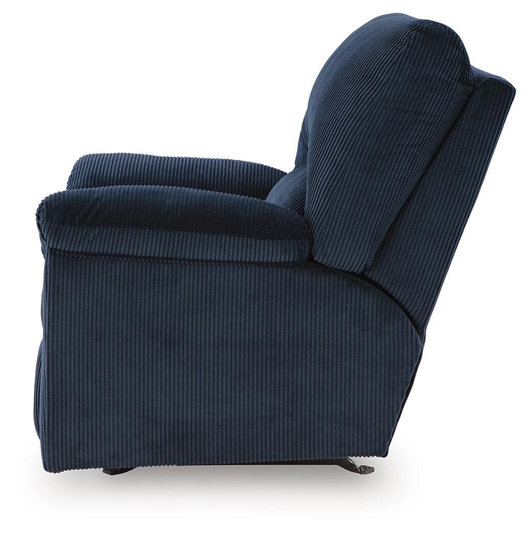 SimpleJoy Rocker Recliner Velvet Chenille