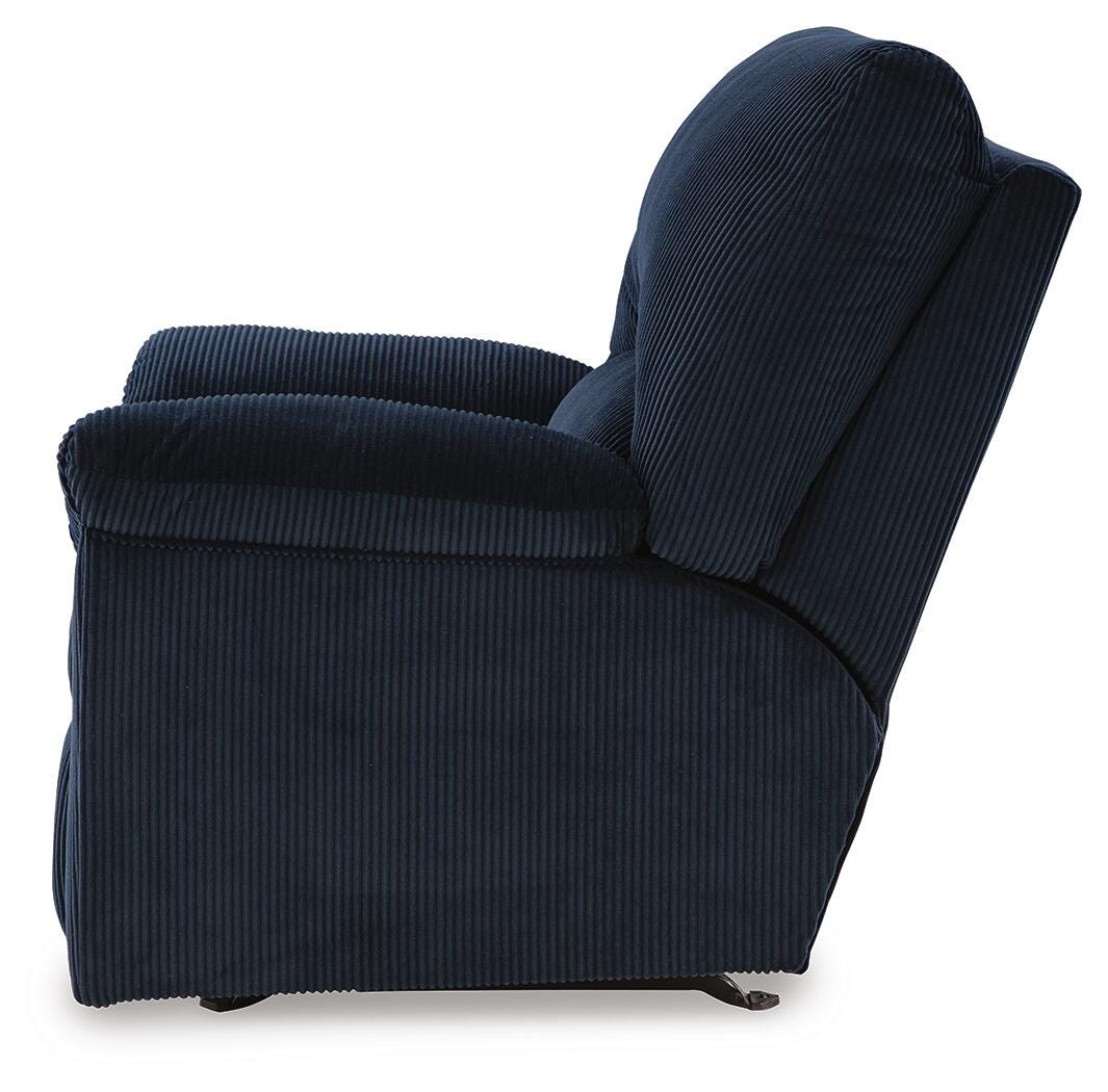 SimpleJoy Rocker Recliner Velvet Chenille