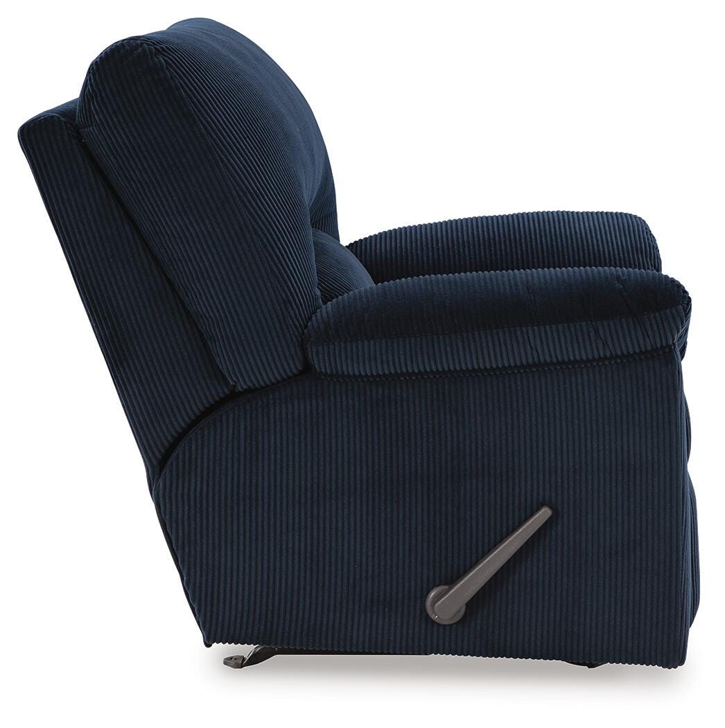 SimpleJoy Rocker Recliner Velvet Chenille