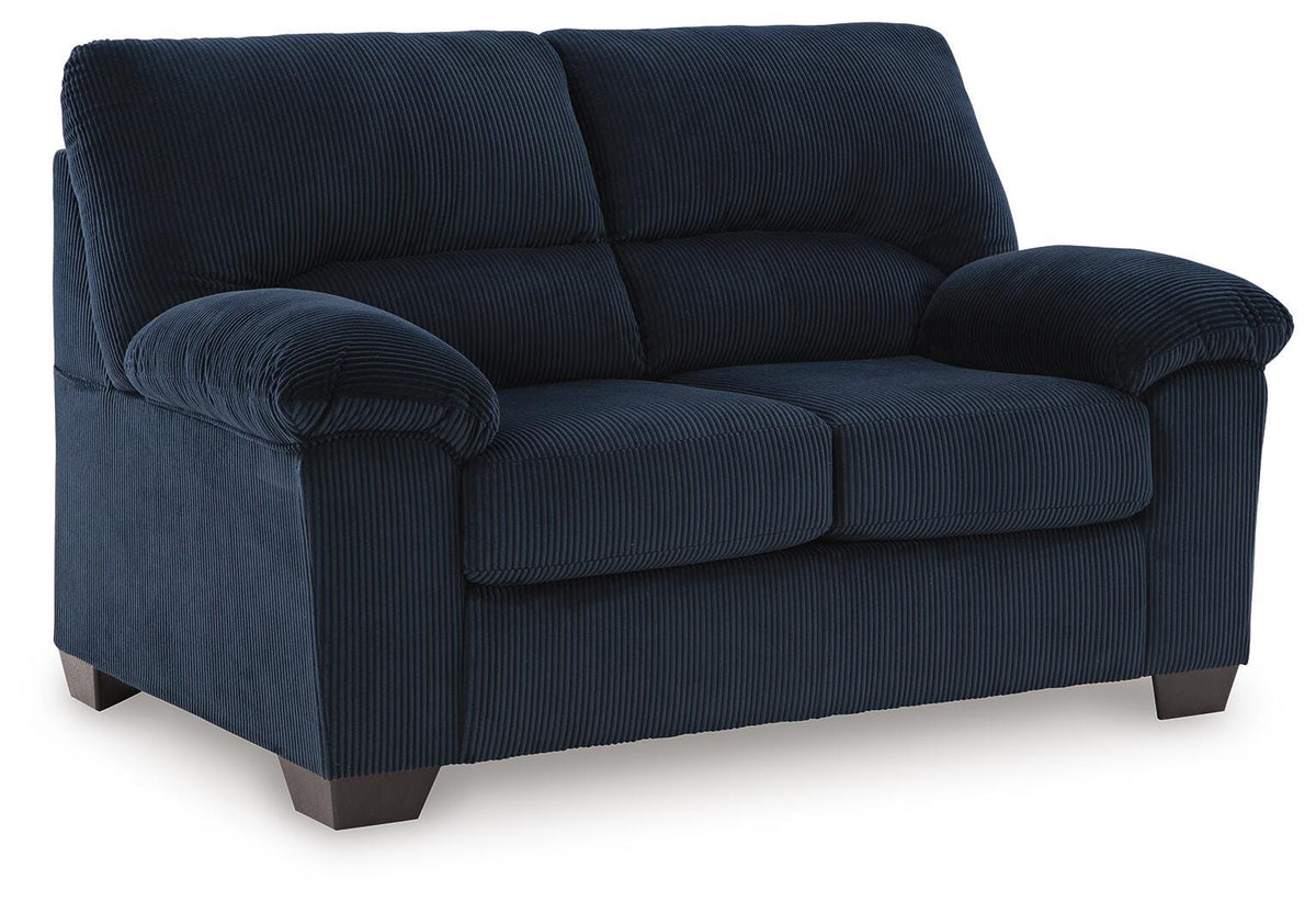 SimpleJoy Loveseat Velvet Chenille