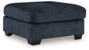 Aviemore Oversized Accent Ottoman Chenille