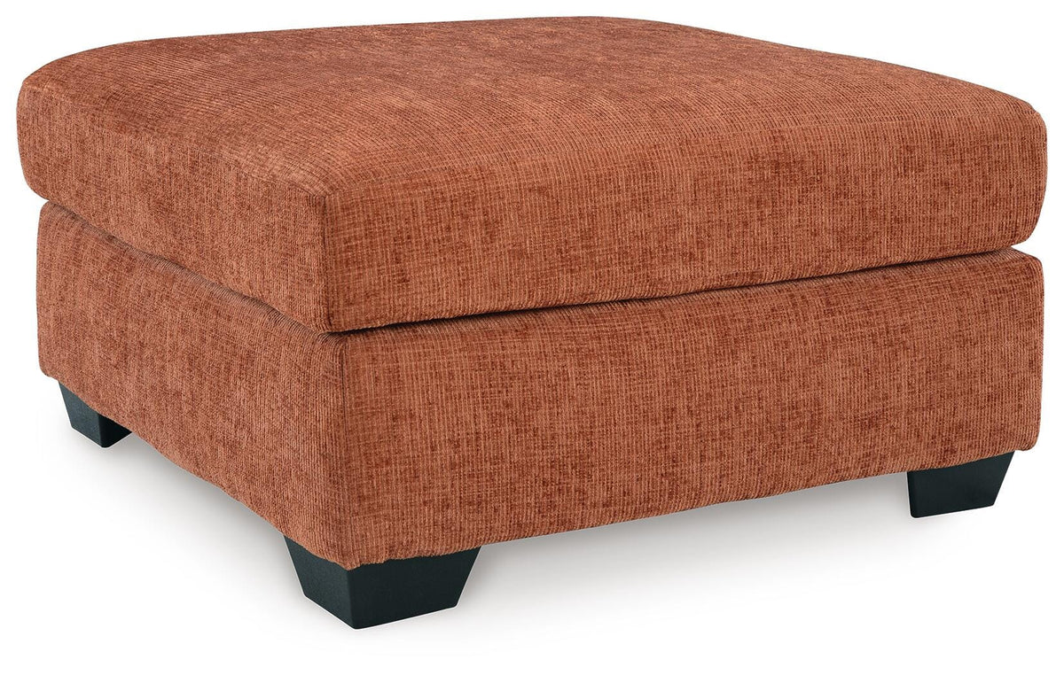Aviemore Oversized Accent Ottoman Chenille
