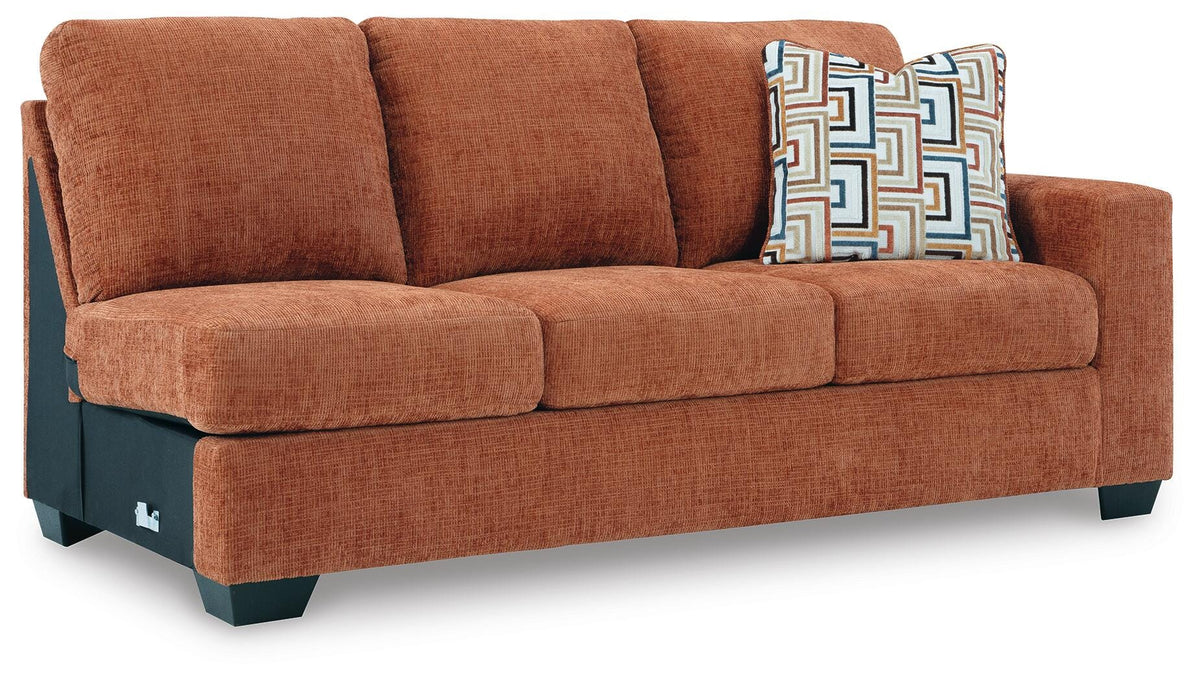 Aviemore 2-Piece Sectional with Chaise, Recliner and Ottoman