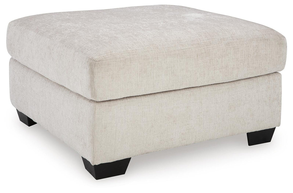 Aviemore Oversized Accent Ottoman Chenille