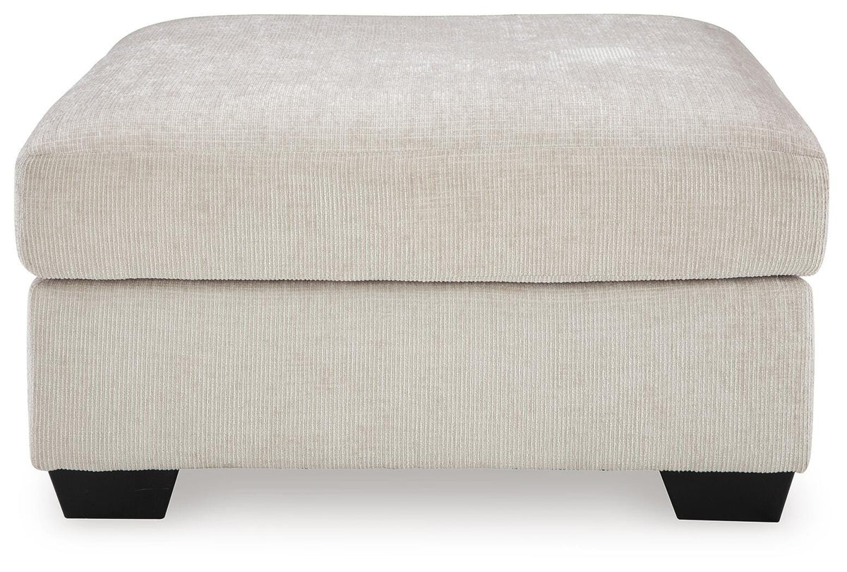 Aviemore Oversized Accent Ottoman Chenille