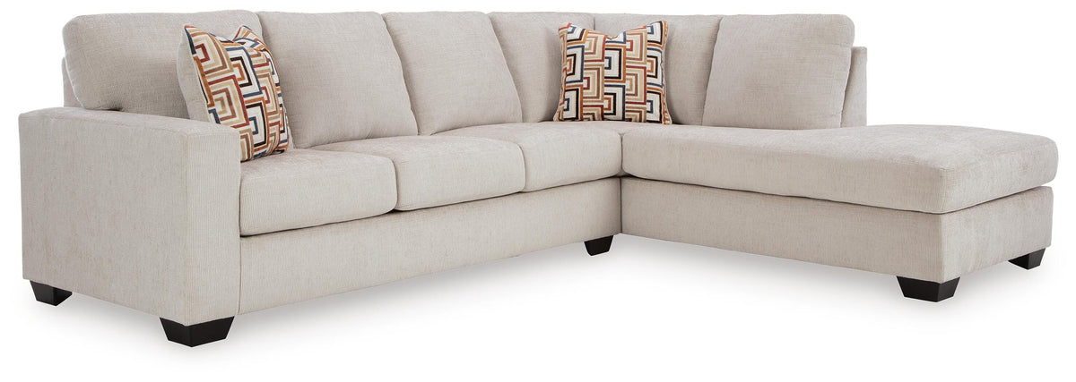 Aviemore 2-Piece Sectional with Chaise Chenille