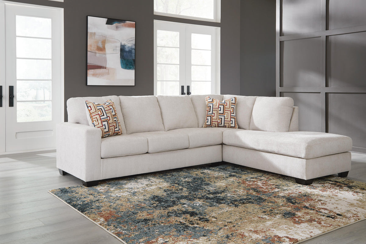 Aviemore 2-Piece Sectional with Chaise Chenille