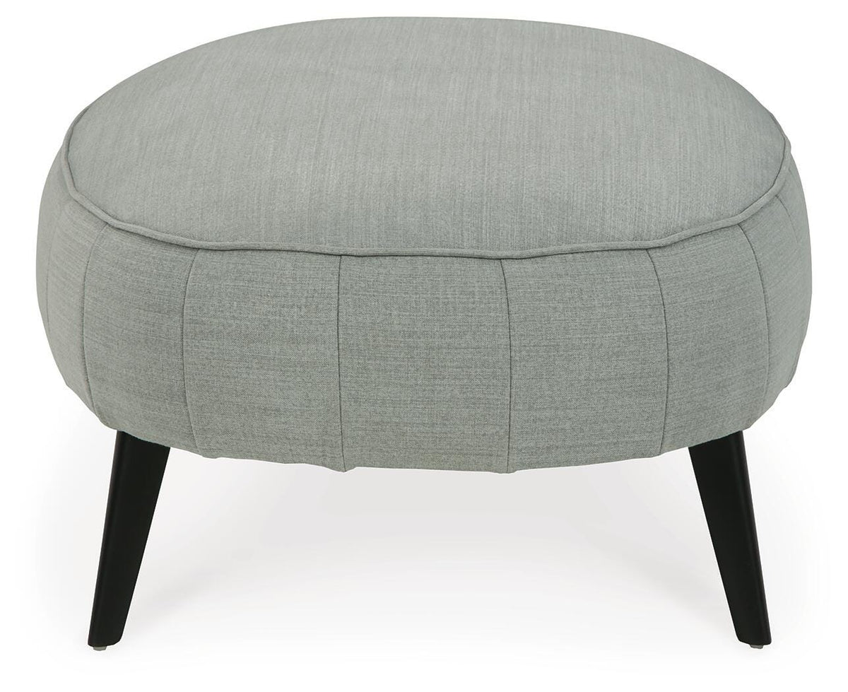 Hollyann Oversized Accent Ottoman Chenille