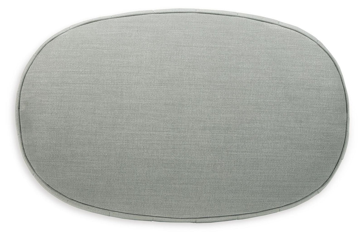 Hollyann Oversized Accent Ottoman Chenille